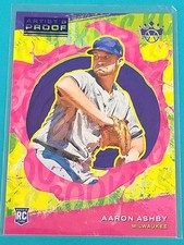 2022 Diamond Kings Artist Proof Blue RC #146 Aaron Ashby BASEBALL Card AB