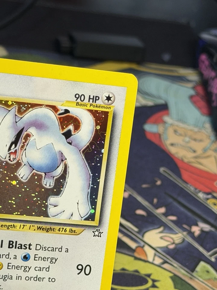 WOTC Pokemon 2000 1st Edition Lugia Neo Genesis 9/111 HoloRARE!! - Image 3 of 4