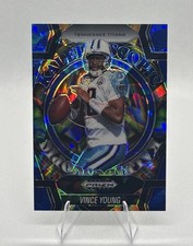 Vince Young 2025 Panini Prizm Black #24 Blue Ice Kaleidoscopic /125