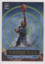 2019 Panini Donruss Optic T-Minus 3 2 1 Lime Green Prizm /149 Kawhi Leonard 04br