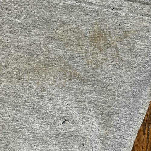 Vintage Hogs Breath Saloon Key West Gray TShirt Distressed Biker Motorcycle READ - Picture 5 of 15