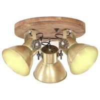 Deckenlampe Industriestil 25W Messing 42X27Cm E27 Deckenleuchte Lampe Vidaxl