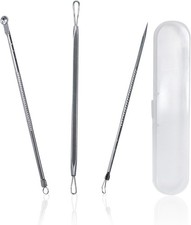 Blackhead Extractor 3 PCS Pimple Popper Tool,Pimple Popper for Nose Face,Comedon
