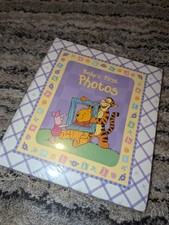 Disney Winnie the Pooh Baby  s First Photos Memory Photo Album, Purple Multicolor
