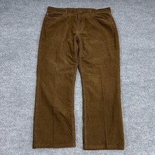 Vintage Polo Ralph Lauren Corduroy Pants Mens 38x29 Brown Straight 5-Pocket