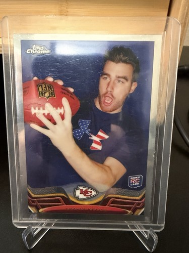 Travis Kelce #118 2013 Topps Chrome card