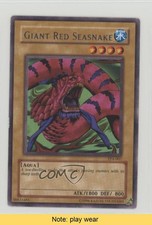 Giant Red Seasnake YuGiOh Tournament Pack 4 #TP4-007 2003 READ u3f