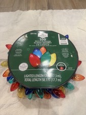 Holiday Time 100 Multicolor super bright C9 Lights