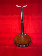 ACTION FIGURE DISPLAY STAND WITH WOODEN BASE