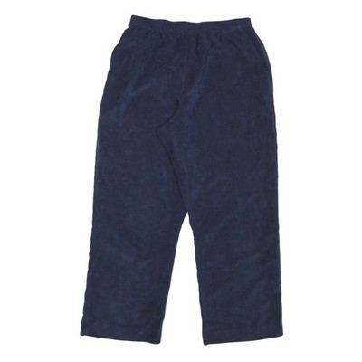 ALFRED DUNNER Damen Baumwollmischung Navy Relaxed Gerade Hose W26 L26