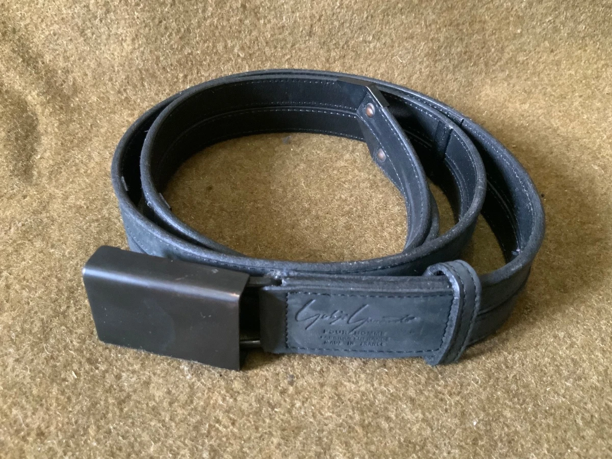 Yohji Yamamoto Leather Belts for Men for sale | eBay