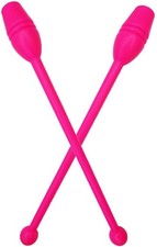 2 Pcs Rhythmic Gymnastics Stick Clubs Training Equipment One Size