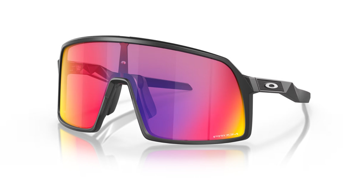 NEW Oakley Sutro S (SMALL) Matte Black W/ PRIZM Road Sunglasses