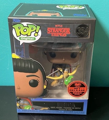 Pop! Digital Stranger Things Erica #354 Droppp Exclusive w/ Protector