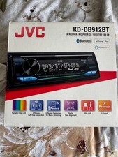 JVC KD-DB912BT DAB+ Bluetooth CD Car Stereo USB AUX Alexa ? Brand New Boxed