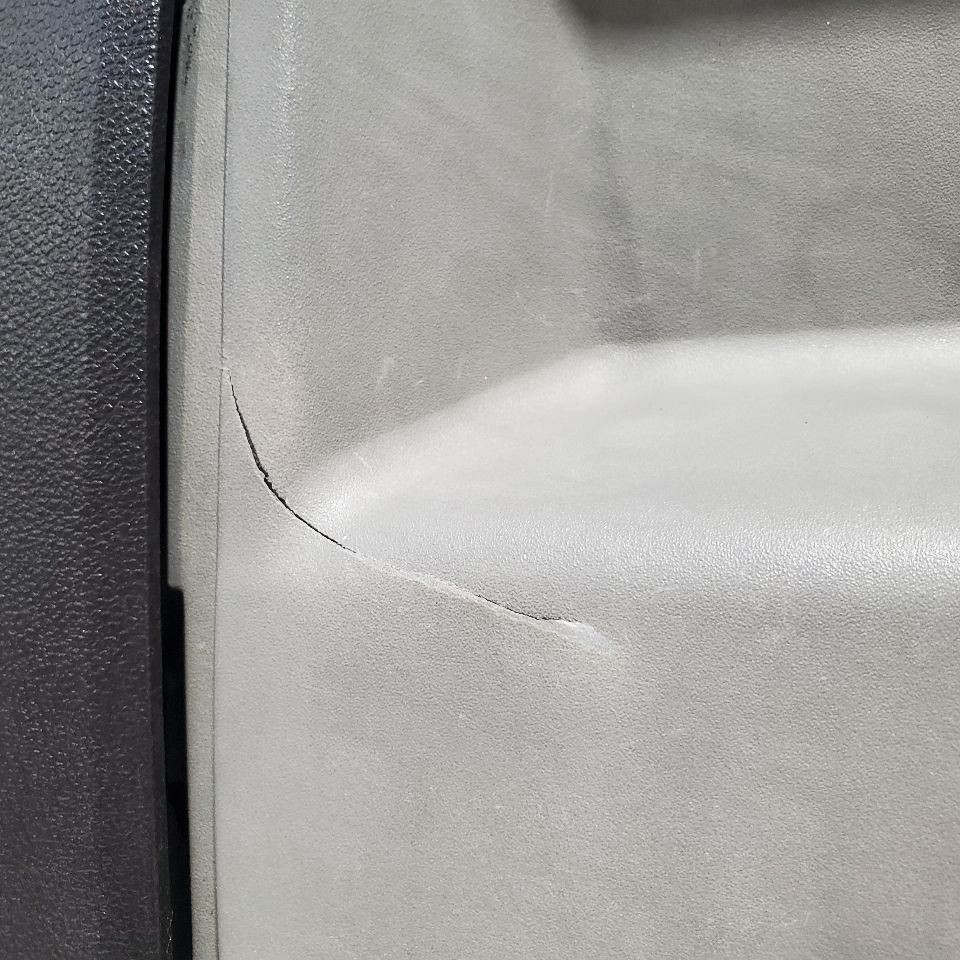 2012 VPG MV-1 OEM Left Rear Door Trim Panel With Window Regulator 