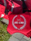 Full Send Golf Stand Bag Red/White Dual Strap Carry Bag Great Condition — photo 6