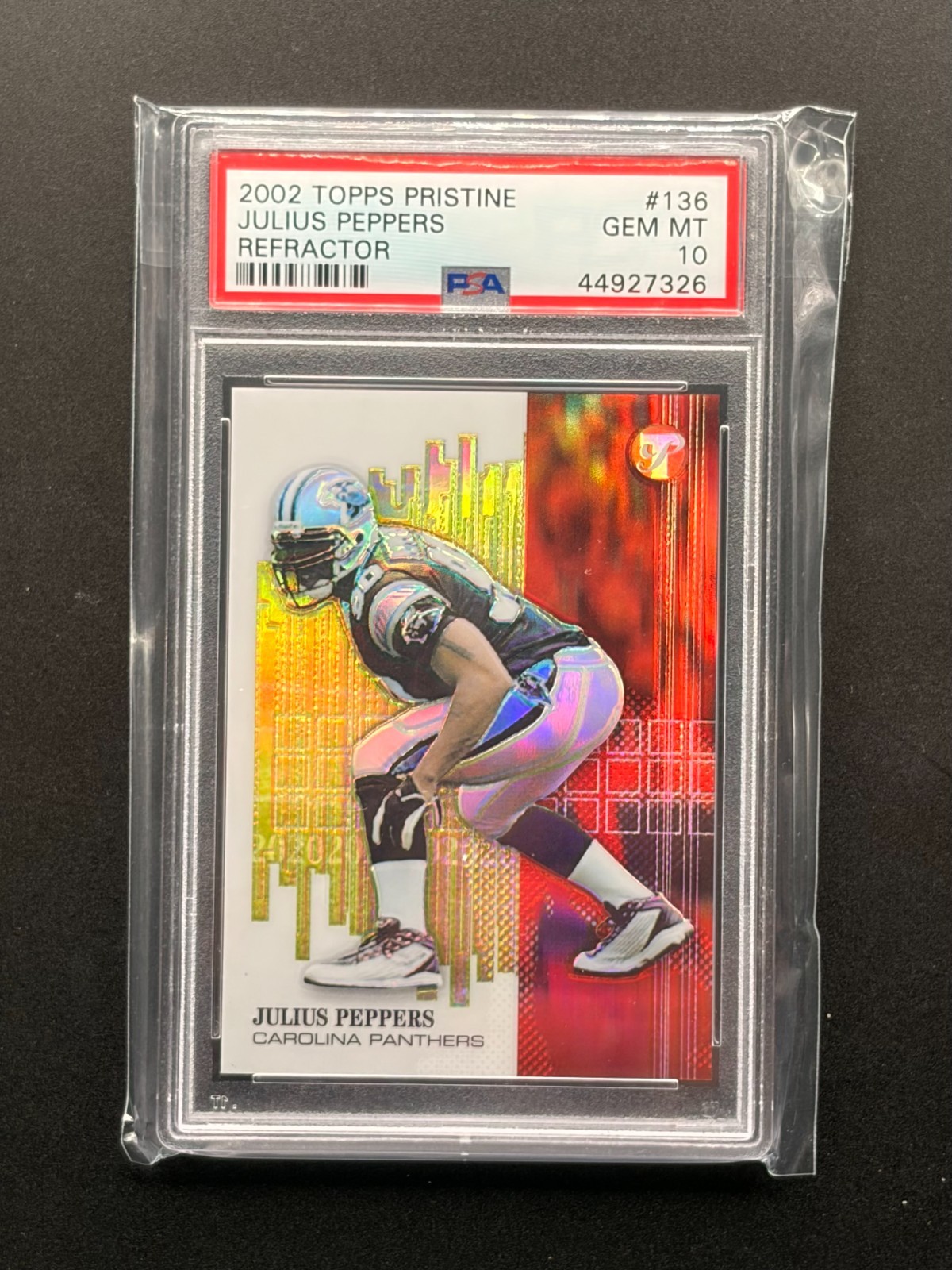 Julius Peppers Topps Pristine #136 Refractor
