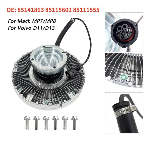 Aluminum Alloy Fan Clutch For Mack MP7/MP8 For Volvo D11/D13 3912-376791221 - Picture 7 of 19