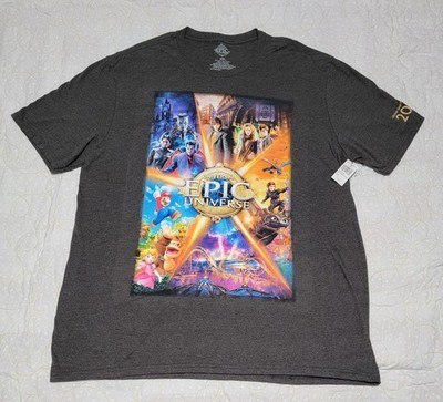 Universal Studios Epic Universe Opening Day T-shirt XXL BRAND NEW w/tag