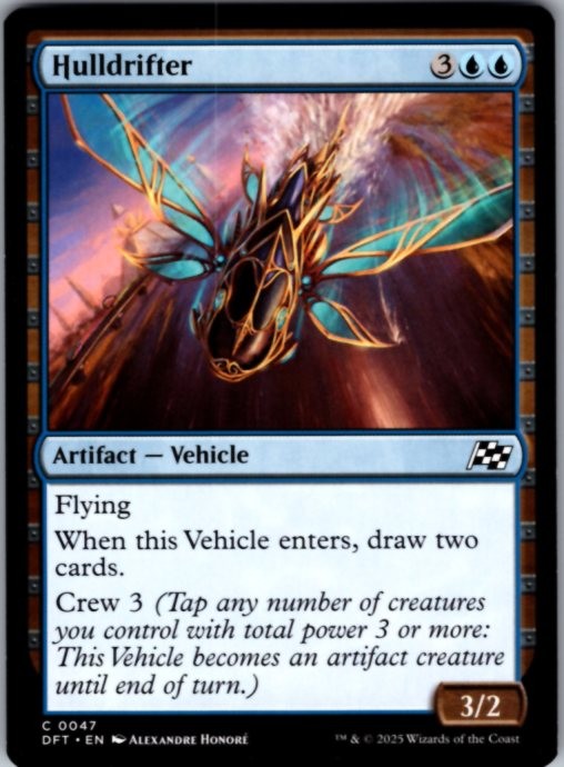 Hulldrifter 47 Common Aetherdrift Magic: The Gathering Lightly Played