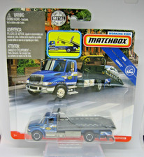 2019 Matchbox Working Rigs International Durastar 4400 Flatbed Trasporter