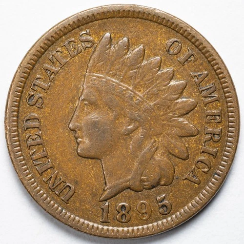 1895 VF/XF Indian Head Penny Cent