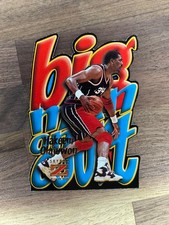 Hakeem Olajuwon 1996-97 Skybox Z Force Big Men on Court Die-cut Card! Rockets