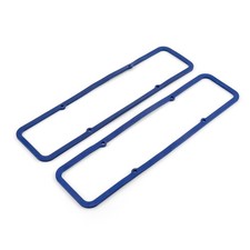 Chevy Sbc 350 1955-85 Rubber Wsteel Core Valve Cover Gasket Set - Blue Chevy Sbc 350 1955-85 Rubber Wsteel Core Valve Cover Gasket Set - Blue