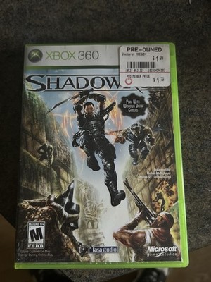 Microsoft Shadowrun Xbox 360 Shooter Multiplayer Mature Rated NTSC-U/C