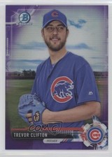 2017 Bowman Draft Chrome Purple Refractor 6/250 Trevor Clifton #BDC-51 fm0