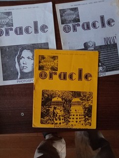 3 early Issues Of Doctor Who Fanzine ORACLE no's 8 10 &11_David J Howes own zine