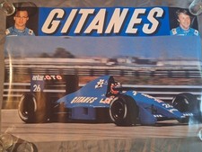 Poster poster gypsies Ligier Formula 1 old car