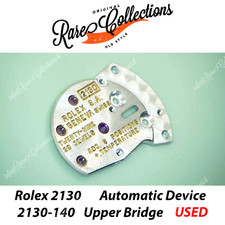 USED Usato Rolex 2130-140 Automatic Upper Bridge Platina Ponte Superiore Automat