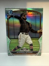 2023 Bowman Chrome  Aeverson Arteaga Prospects Lunar Glow Refractors #BCP-60