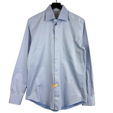 Suitsupply Egyptian Cotton Slim Fit Dress Shirt Light Blue - 40 - 15 3/4