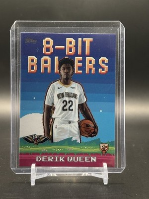 Derik Queen 8-Bit Ballers Rookie 2025/26 Topps Basketball Card #8B-39 Pelicans