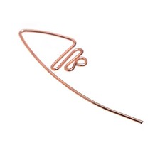 20 Pcs 45X15mm Earring Finding Copper Plated EarWire Components