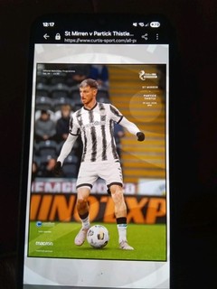 St Mirren V Partick Thistle