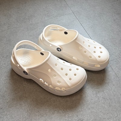 Weiße Crocs Iconic Comfort Clogs Gr. 37/38 | Neu