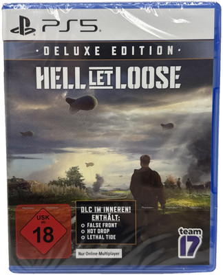 Hell Let Loose Deluxe Edition PS5 PlayStation 5 Spiel 2ter Weltkrieg Shooter NEU