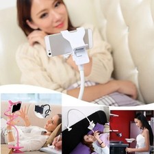 Universal Mobile Phone Tablet Mount Holder Flexible Long Arm Bed Desktop Stand