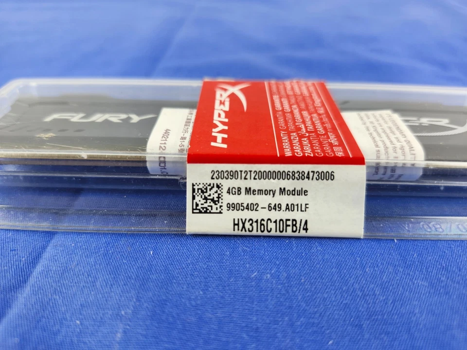 HyperX Fury 4GB DDR3 1600MHz Desktop Ram Memory - Image 2 of 4