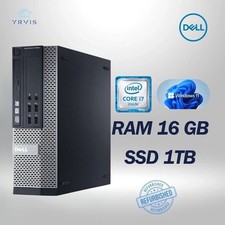 PC DESKTOP DELL 9020 SFF INTEL I7 RAM 16GB SSD 1TB WIN 11 PRO RICONDIZIONATO