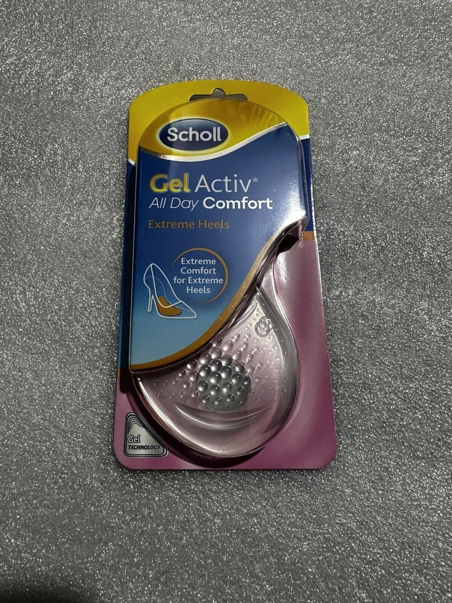 Buy Scholl Gel Active Ext Heels Insole in Qatar Orders delivered quickly -  Wellcare Pharmacy