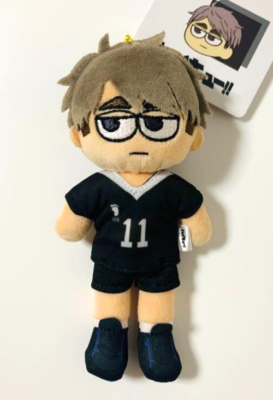 Haikyuu x Plaza Jirori Plush Doll Mascot Osamu Miya Inarizaki