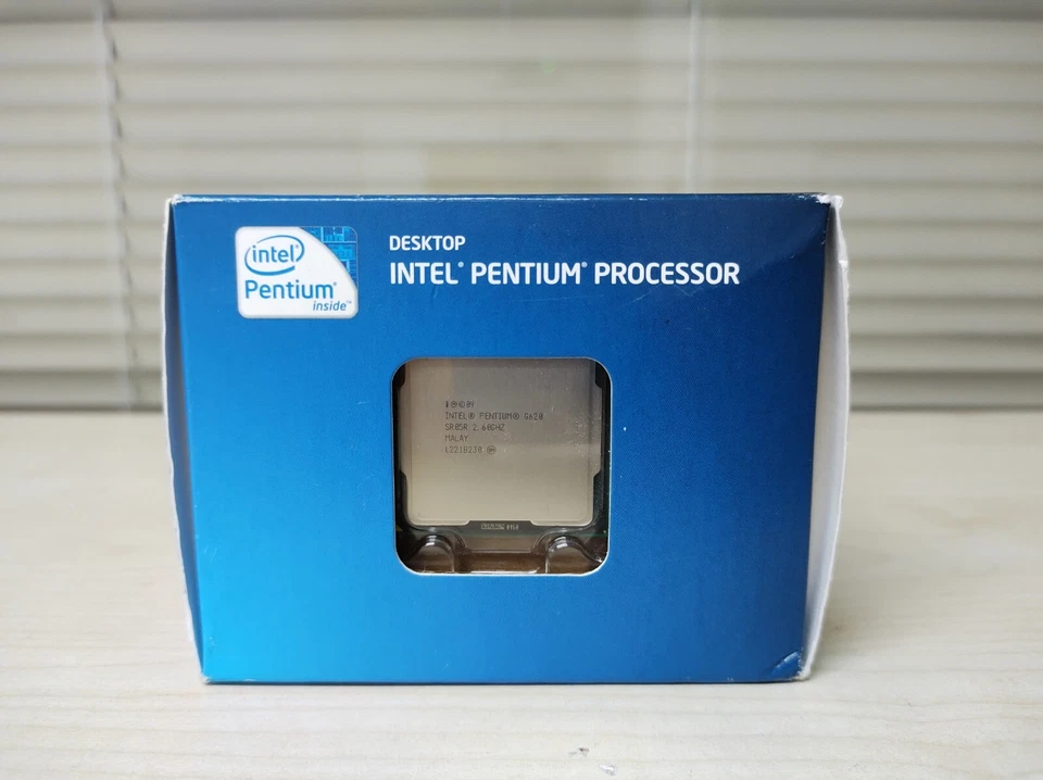 Intel Pentium G620, 2.6GHz 2Cores 3Mb Socket 1155 (LGA1155) SR05R *NEW* - Image 3 of 4