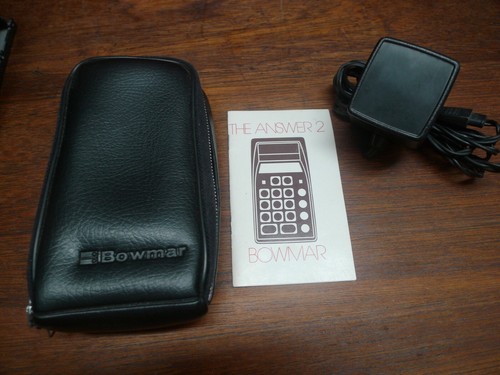 CENTURY MARK IV VERSION 1 BOWMAR 905 RARE VINTAGE CALCULATOR WORKS PERFECTLY - Picture 11 of 11