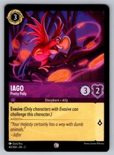 2024 Disney Lorcana TCG: Into the Inklands #40/204 - Iago - Pretty Polly