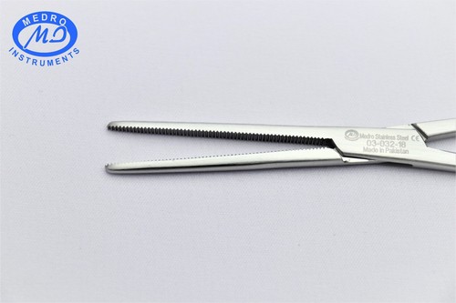 3x Pean Rochester 7" Straight Locking Hemostat Forceps OR Surgical Instruments - Afbeelding 12 van 15